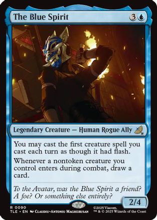 The Blue Spirit  [Avatar: The Last Airbender: Eternal-Legal] Foil
