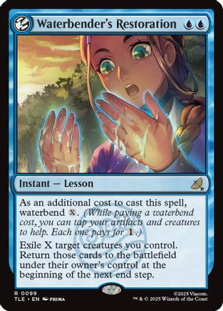 Waterbender's Restoration  [Avatar: The Last Airbender: Eternal-Legal] Foil