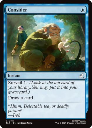 Consider  [Avatar: The Last Airbender: Eternal-Legal] Foil