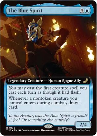 The Blue Spirit (Extended Art)  [Avatar: The Last Airbender: Eternal-Legal] Foil