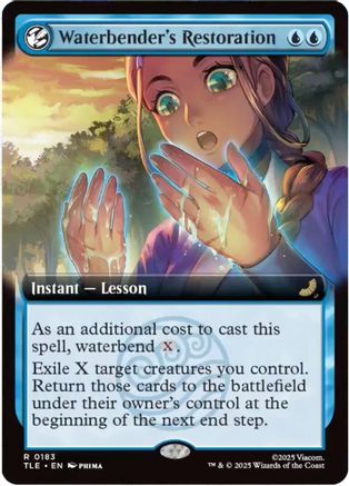 Waterbender's Restoration (Extended Art)  [Avatar: The Last Airbender: Eternal-Legal]