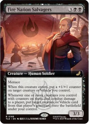 Fire Nation Salvagers (Extended Art)  [Avatar: The Last Airbender: Eternal-Legal] Foil