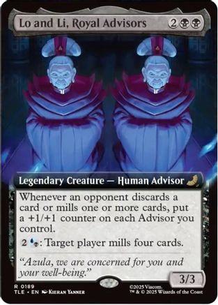 Lo and Li, Royal Advisors (Extended Art)  [Avatar: The Last Airbender: Eternal-Legal] Foil