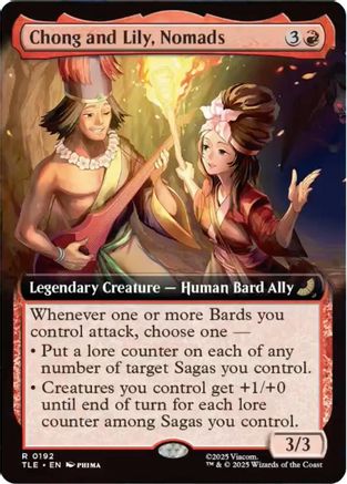 Chong and Lily, Nomads (Extended Art)  [Avatar: The Last Airbender: Eternal-Legal]