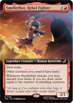 Smellerbee, Rebel Fighter (Extended Art)  [Avatar: The Last Airbender: Eternal-Legal] Foil