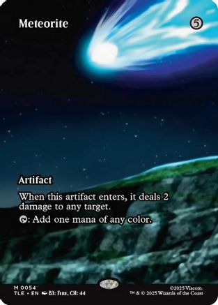 Meteorite (Borderless)  [Avatar: The Last Airbender: Eternal-Legal] Foil