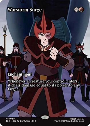 Warstorm Surge (Borderless)  [Avatar: The Last Airbender: Eternal-Legal]
