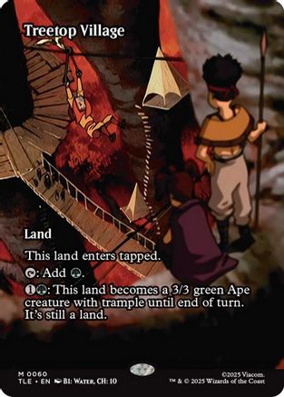Treetop Village (Borderless)  [Avatar: The Last Airbender: Eternal-Legal] Foil
