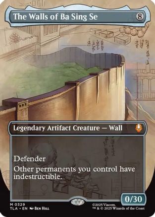 The Walls of Ba Sing Se (Borderless)  [Avatar: The Last Airbender]