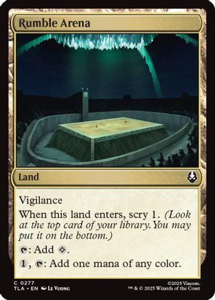 Rumble Arena  [Avatar: The Last Airbender] Foil