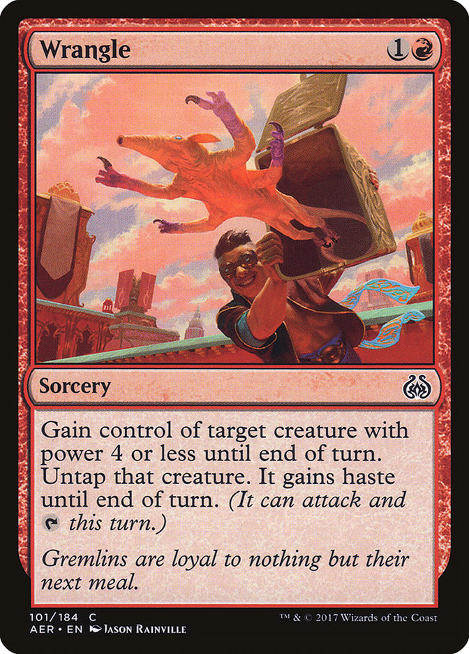 Wrangle (Intro Pack) [Aether Revolt Promos] Foil