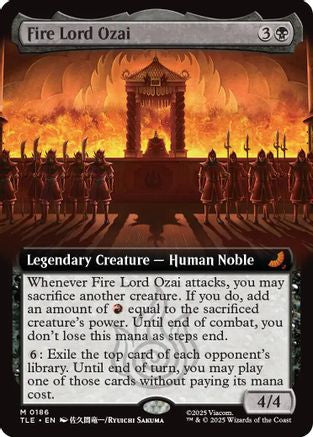 Fire Lord Ozai (Extended Art)  [Avatar: The Last Airbender: Eternal-Legal] Foil