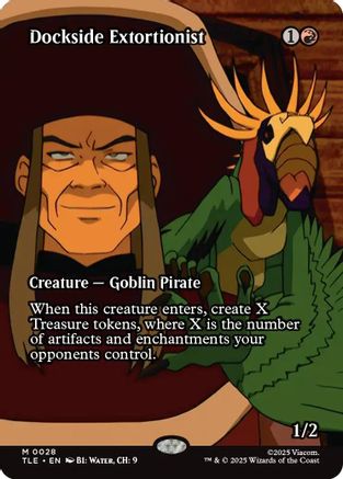 Dockside Extortionist (Borderless)  [Avatar: The Last Airbender: Eternal-Legal] Foil