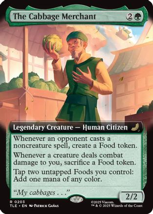 The Cabbage Merchant (Extended Art)  [Avatar: The Last Airbender: Eternal-Legal] Foil