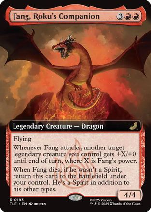 Fang, Roku's Companion (Extended Art)  [Avatar: The Last Airbender: Eternal-Legal]