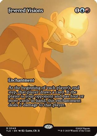 Fevered Visions (Borderless)  [Avatar: The Last Airbender: Eternal-Legal] Foil