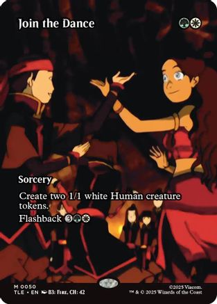 Join the Dance (Borderless)  [Avatar: The Last Airbender: Eternal-Legal] Foil