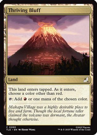 Thriving Bluff  [Avatar: The Last Airbender] Foil