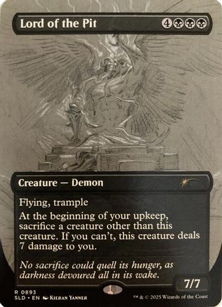 Lord of the Pit (Sketch Showcase)  [Secret Lair Drop Series]
