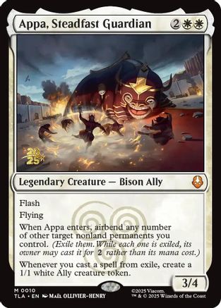 Appa, Steadfast Guardian  [Prerelease Cards] Foil