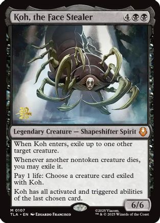 Koh, the Face Stealer  [Prerelease Cards] Foil