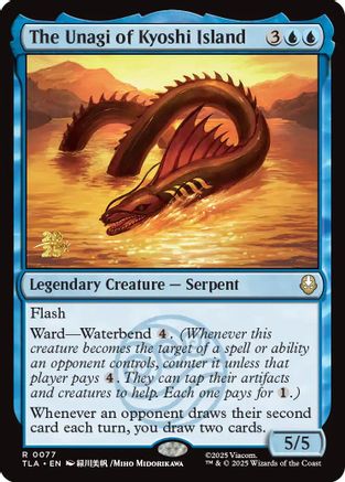 The Unagi of Kyoshi Island  [Prerelease Cards] Foil