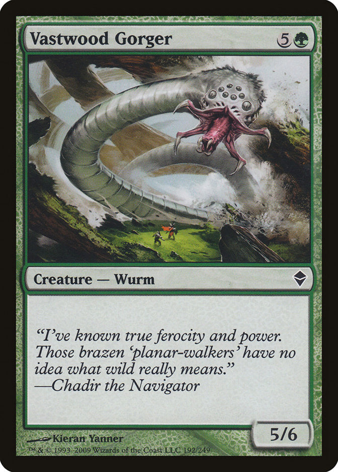 Vastwood Gorger [Zendikar] Foil