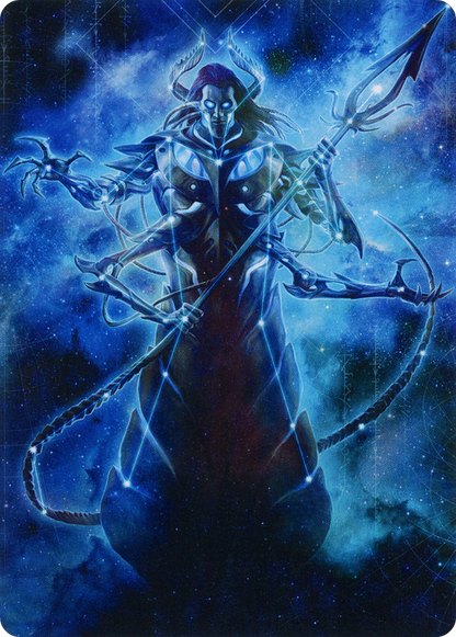 Heliod, the Warped Eclipse // Heliod, the Warped Eclipse  [March of the Machine Art Series] (Borderless) Foil