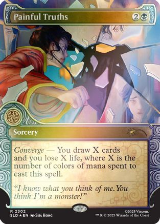 Painful Truths (Rainbow Foil)  [Secret Lair Drop Series] Foil
