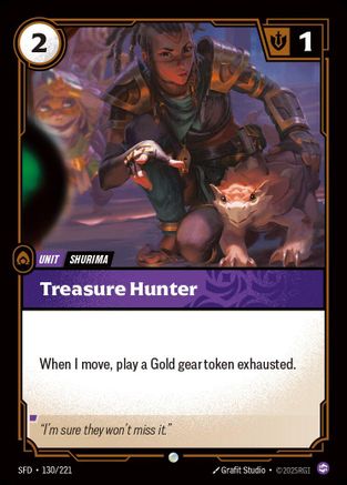 Treasure Hunter (130/221) - Riftbound - [Spiritforged]