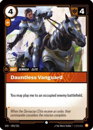 Dauntless Vanguard (093/221) - Riftbound - [Spiritforged]