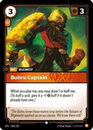 Buhru Captain (091/221) - Riftbound - [Spiritforged]
