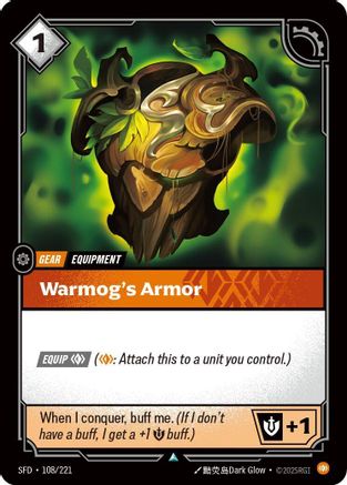 Warmog's Armor (108/221) - Riftbound - [Spiritforged]