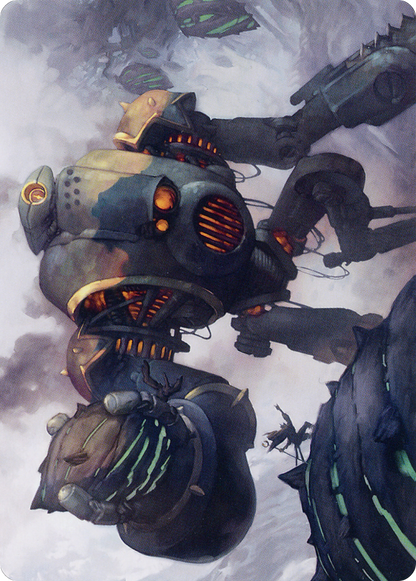 Rust Goliath // Rust Goliath  [The Brothers' War Art Series] (Borderless) Foil