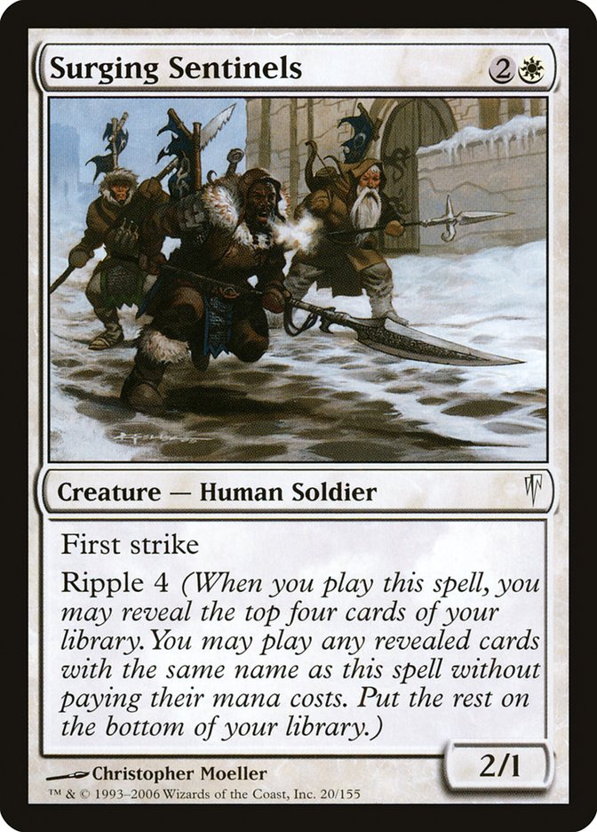 Surging Sentinels [Coldsnap] Foil