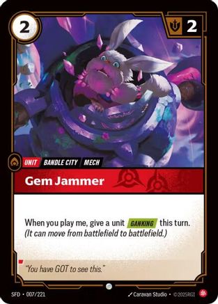 Gem Jammer (007/221) - Riftbound - [Spiritforged]