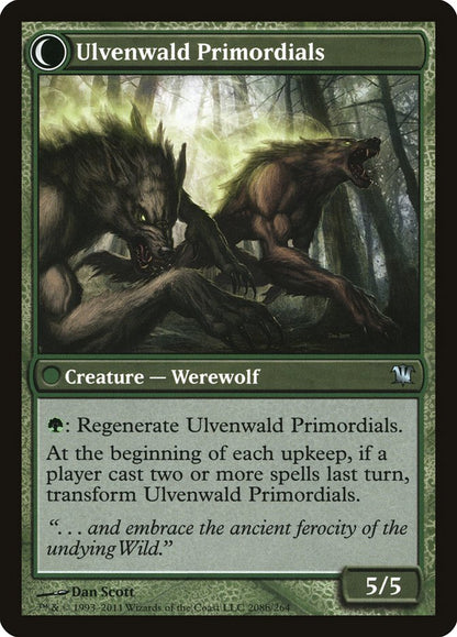 Ulvenwald Mystics // Ulvenwald Primordials [Innistrad] Foil