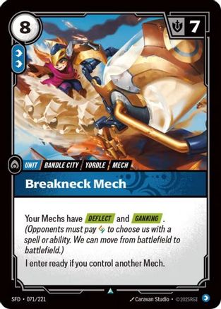 Breakneck Mech (071/221) - Riftbound - [Spiritforged]