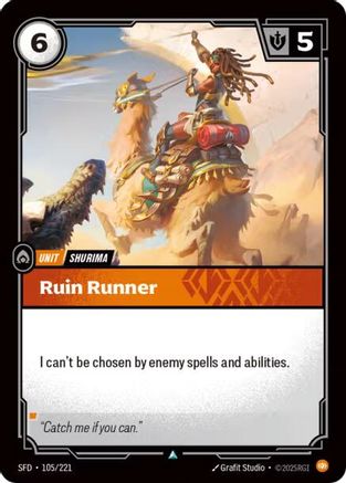 Ruin Runner (105/221) - Riftbound - [Spiritforged]