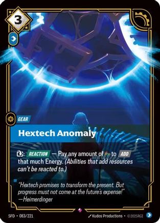 Hextech Anomaly (083/221) - Riftbound - [Spiritforged] Foil