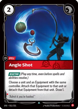 Angle Shot (011/221) - Riftbound - [Spiritforged]