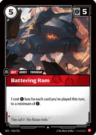 Battering Ram (012/221) - Riftbound - [Spiritforged]