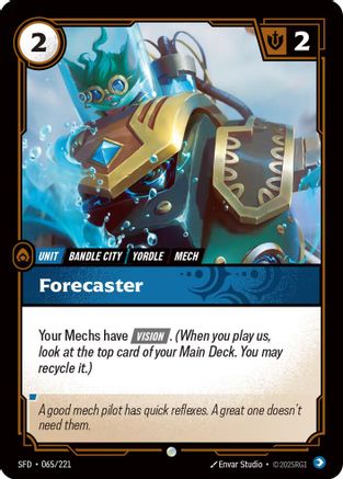 Forecaster (065/221) - Riftbound - [Spiritforged]