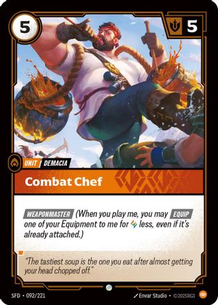 Combat Chef (092/221) - Riftbound - [Spiritforged]