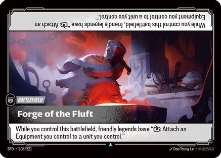 Forge of the Fluft (208/221) - Riftbound - [Spiritforged] Foil
