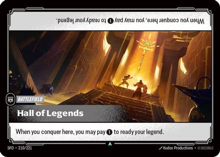 Hall of Legends (210/221) - Riftbound - [Spiritforged]