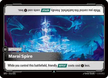 Marai Spire (211/221) - Riftbound - [Spiritforged] Foil