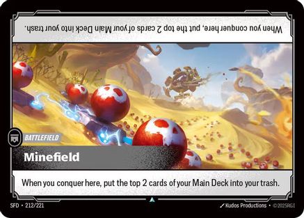Minefield (212/221) - Riftbound - [Spiritforged]