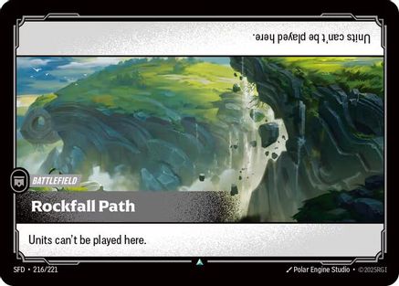 Rockfall Path (216/221) - Riftbound - [Spiritforged]