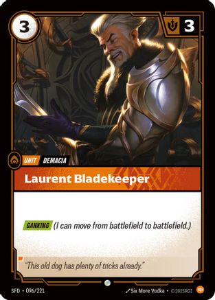 Laurent Bladekeeper (096/221) - Riftbound - [Spiritforged] Foil